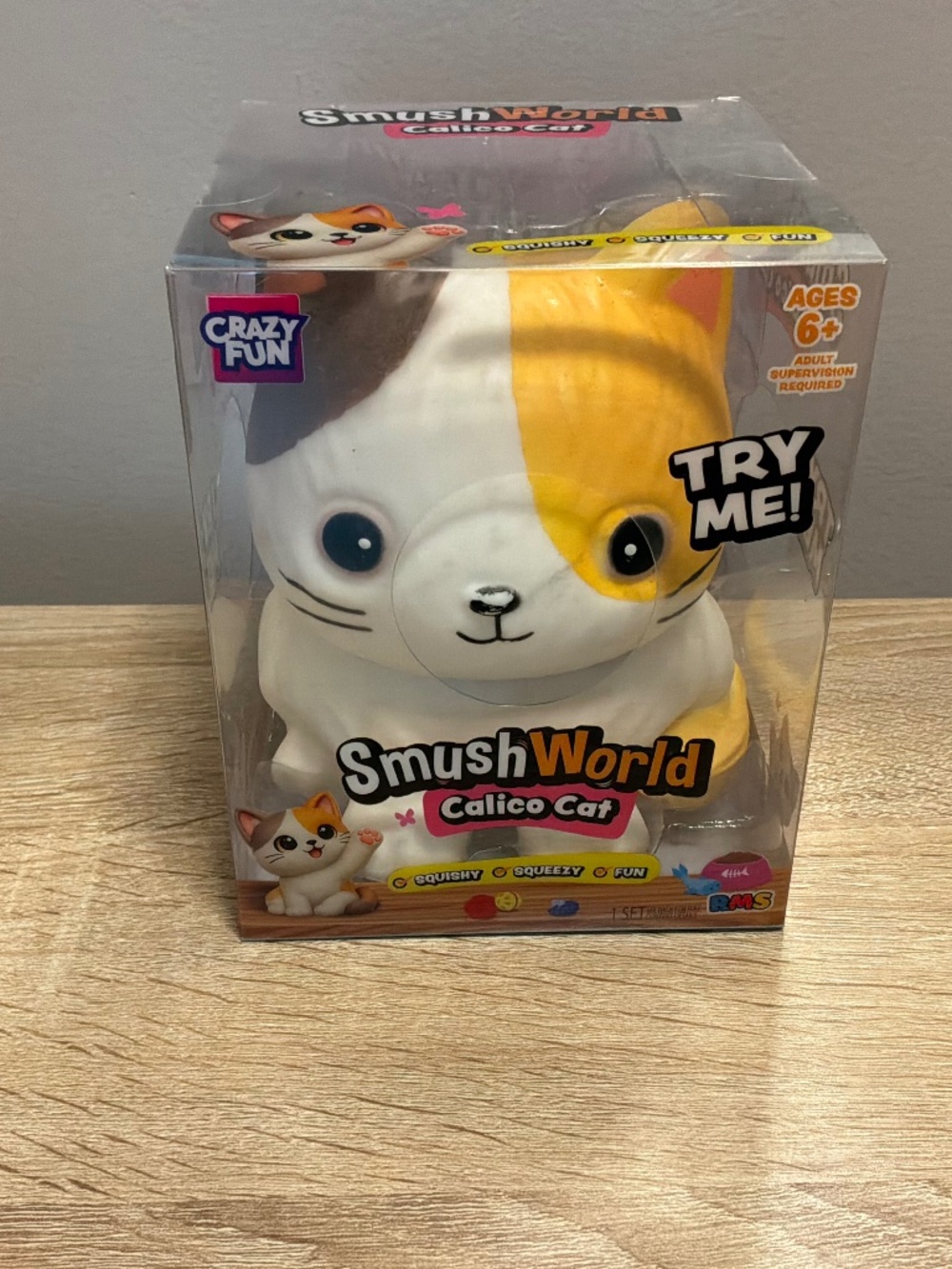 SmushWorld Calico Cat